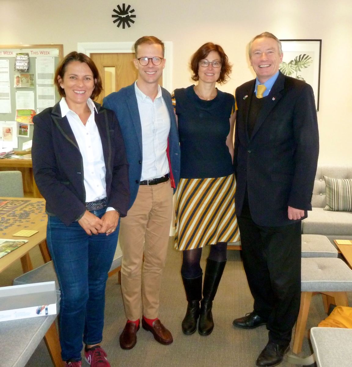 LEH Oct 19 Petra, Matt, Bettina &amp; Alan